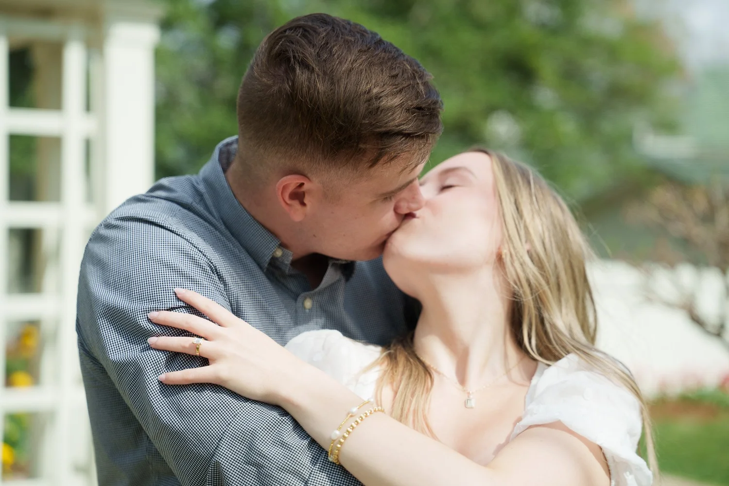 Wedding day joy