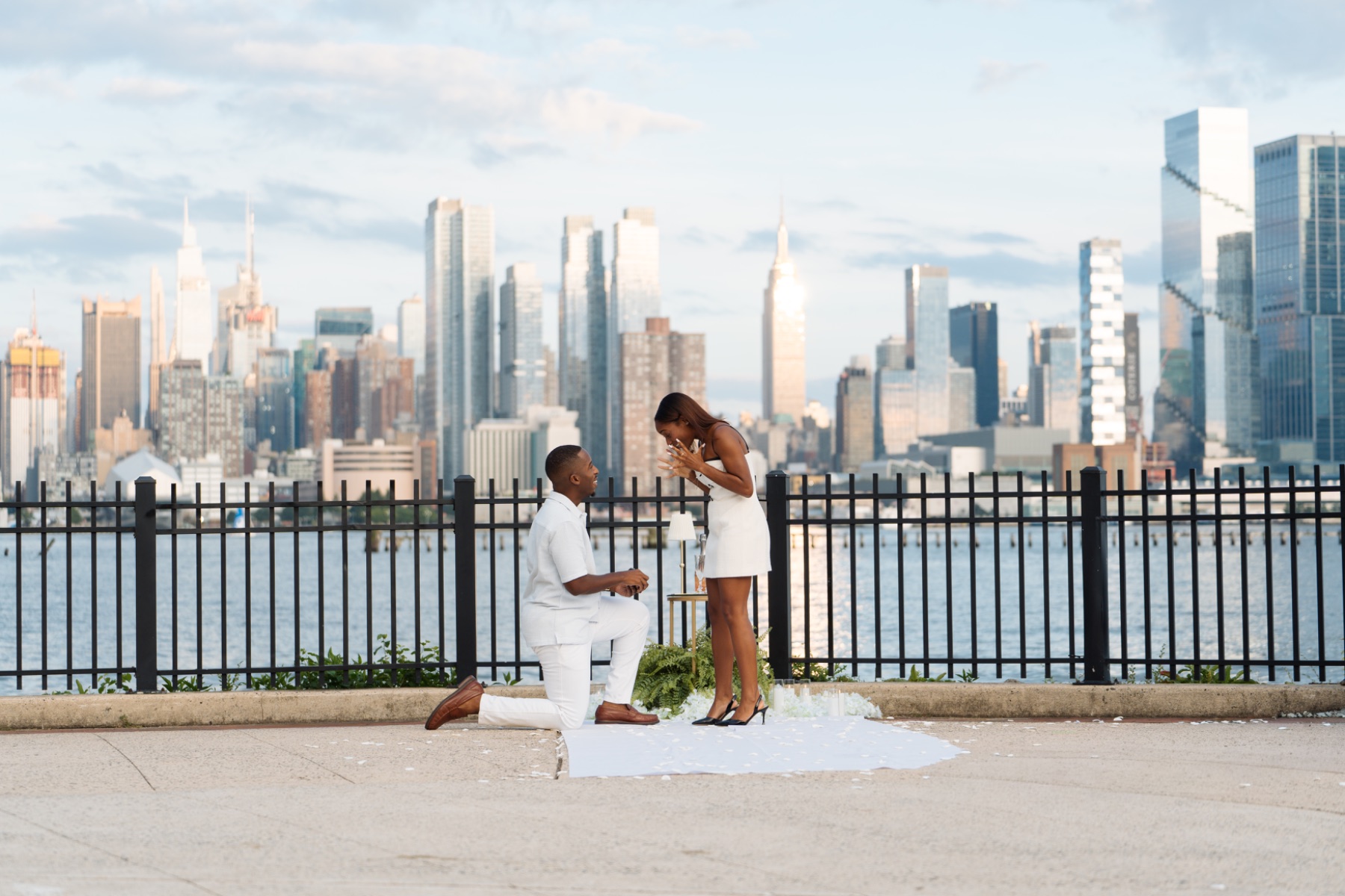 Proposal on the Hudson waterfront